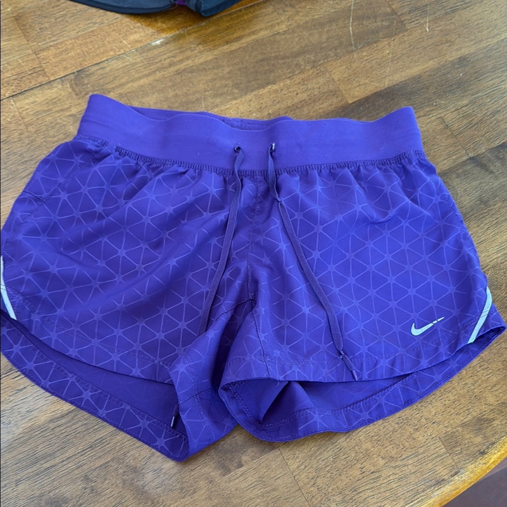 Nike Women's Purple Running Shorts